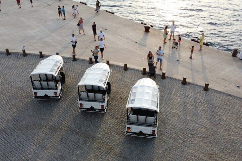 Private Panorama Zadar Tour in a Tuk Tuk