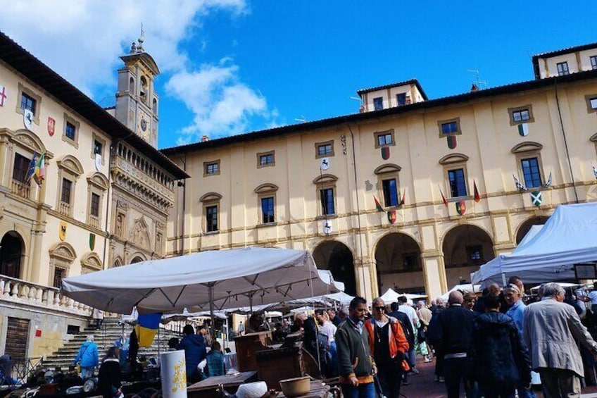 Arezzo during the Antiques Fair