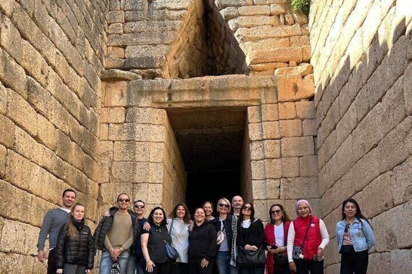  Mycenae, Epidaurus & Nafplio Full-Day V.R audio guided Tour