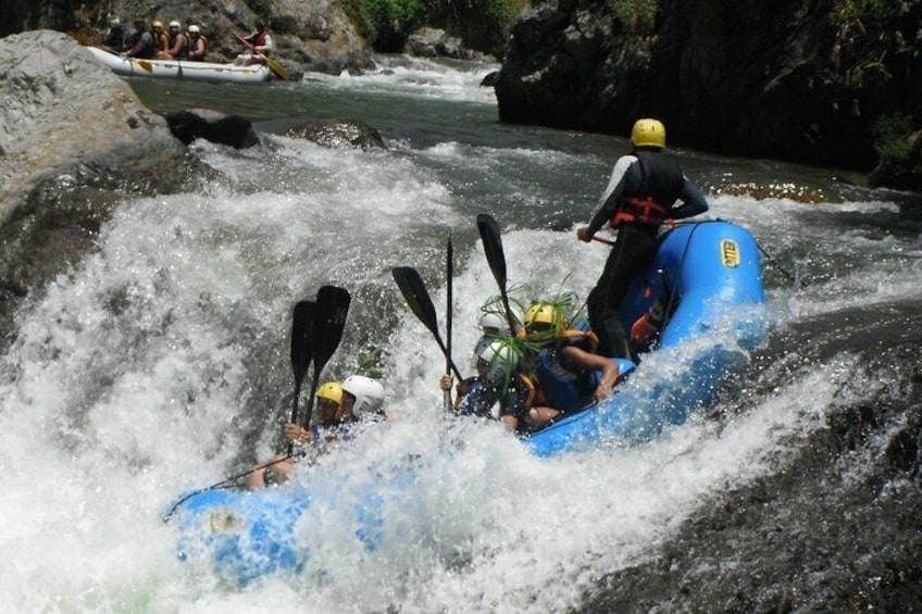 Adrenaline rafting on the Yaque del Norte River from Puerto Plata