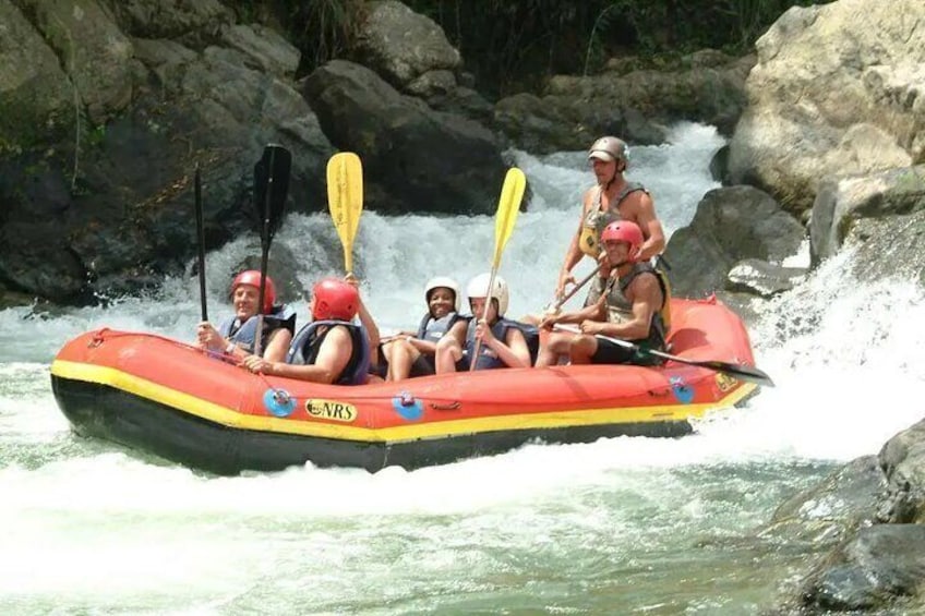 Adrenaline rafting on the Yaque del Norte River from Puerto Plata