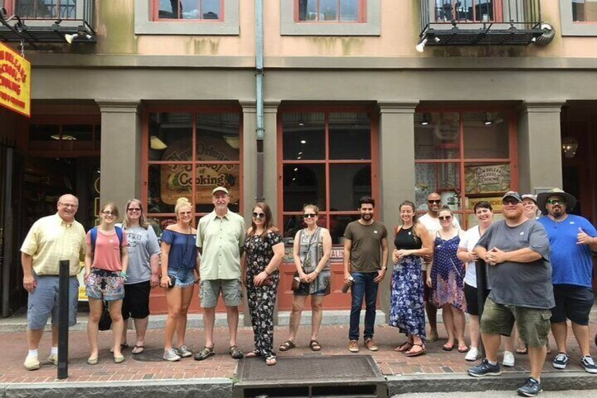 Small-Group New Orleans Food Walking Tour and Cooking Class