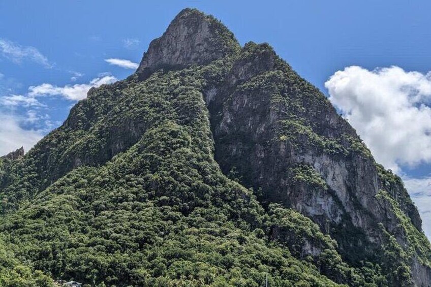 Private Boat Charter St. Lucia, boat tour to Soufriere. Half day.