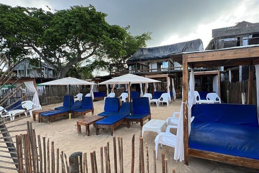 "Full day is Barú Island white beach in Flamingo Beach "