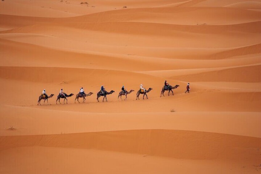 Marrakech to Fes 3-Day Desert Adventure via Merzouga
