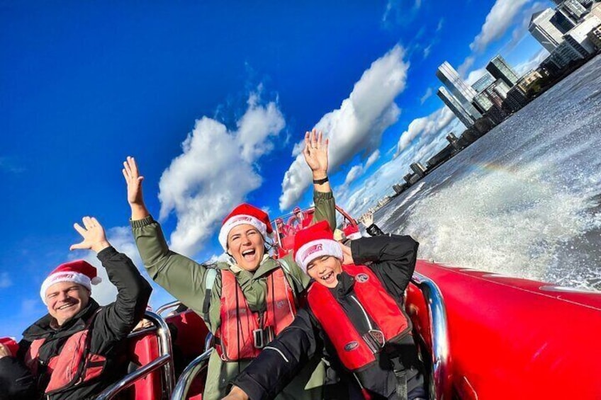 Jingle Bell Blast Speedboat Experience