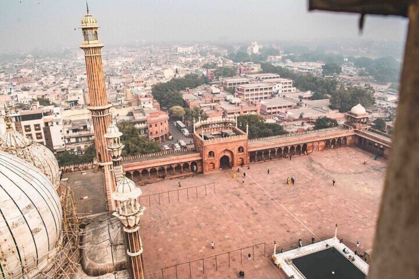 Old Delhi Walk, Jama Masjid, Spice Market, Sikh Temple & Rickshaw Ride