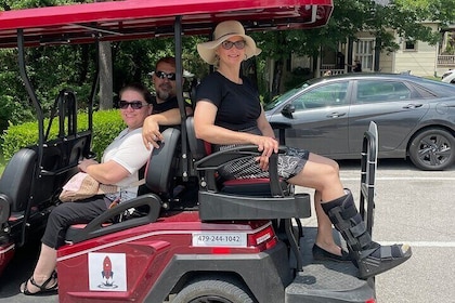 Eureka Rocket: tour della città di Eureka Springs in golf cart
