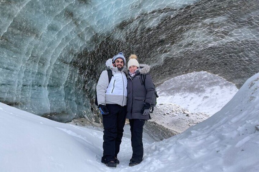 Castner Glacier Ice Cave Adventure from Fairbanks