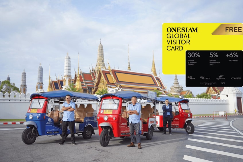 Bangkok: Hop On Hop Off Tuk Tuk & Boat Chao Phraya River