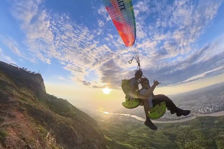 Double Paragliding Flight in Valadares