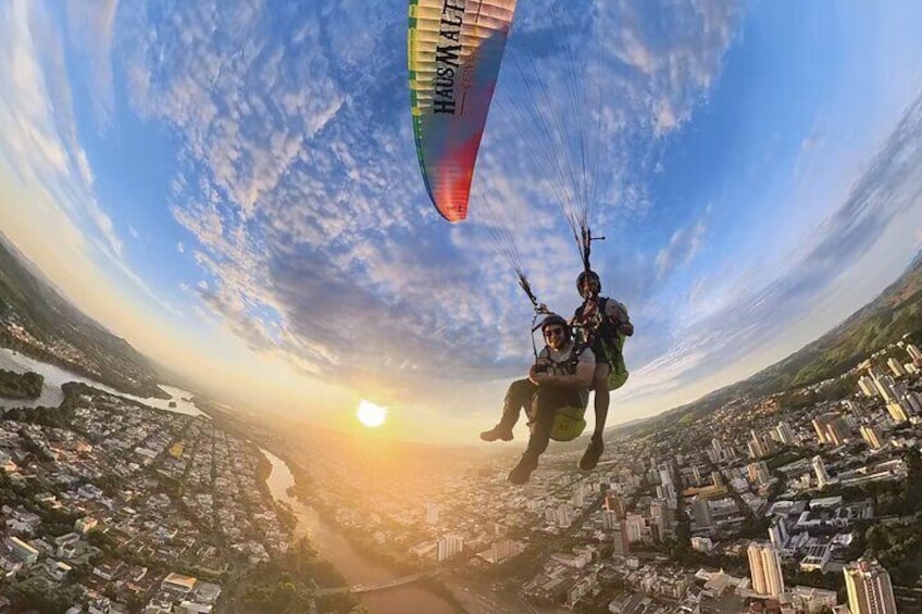 Double Paragliding Flight in Valadares