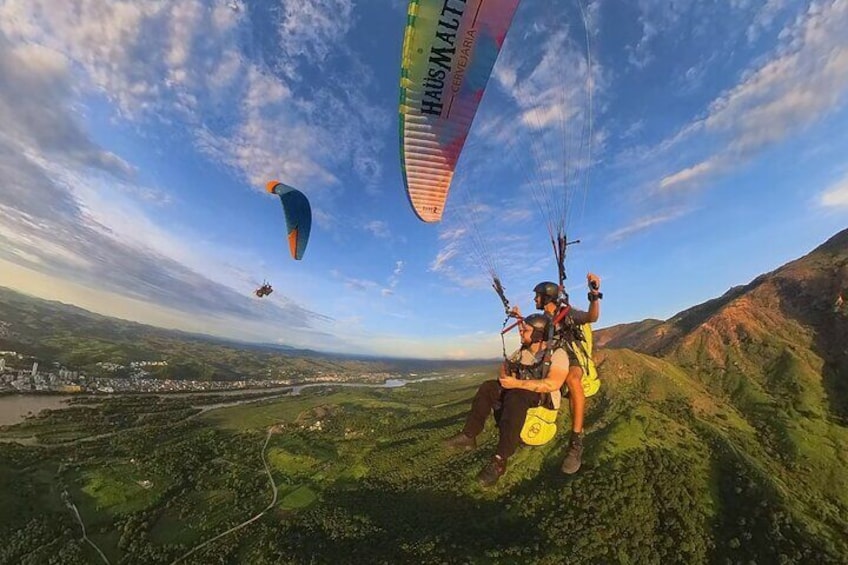 Double Paragliding Flight in Valadares