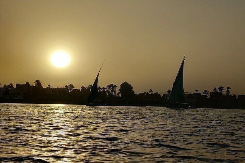 Luxor private City Tour With Camel Ride and Felucca