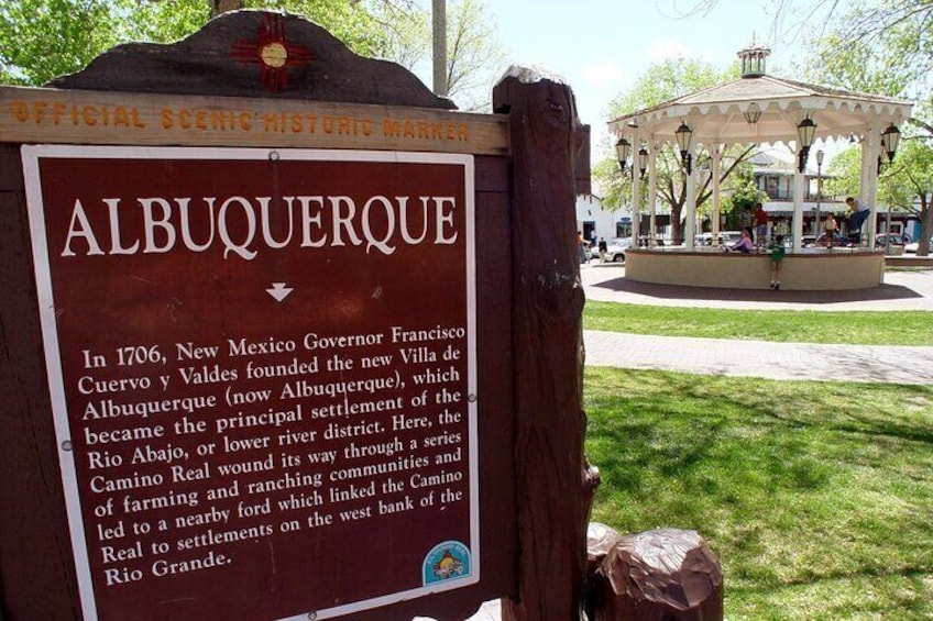 Old Town Albuquerque - the heart (& the birthplace) of Albuquerque - Founded 1706
