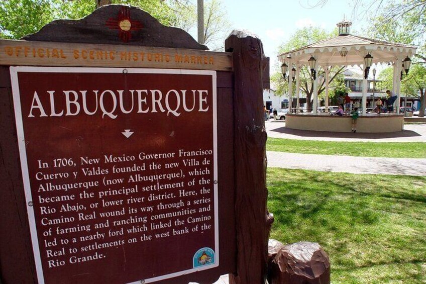 Old Town Albuquerque - the heart (& the birthplace) of Albuquerque - Founded 1706