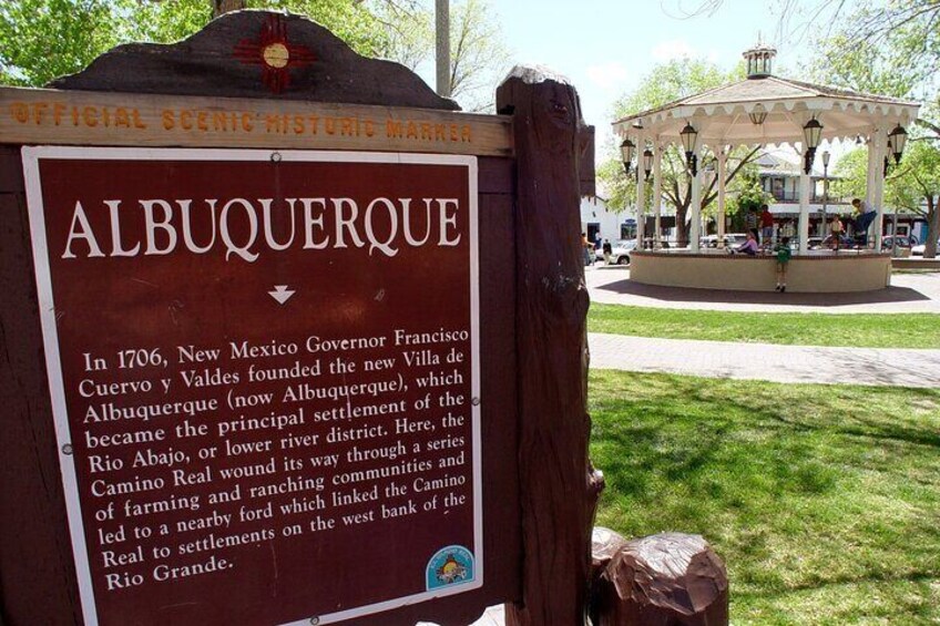 Old Town Albuquerque - the heart (& the birthplace) of Albuquerque - Founded 1706
