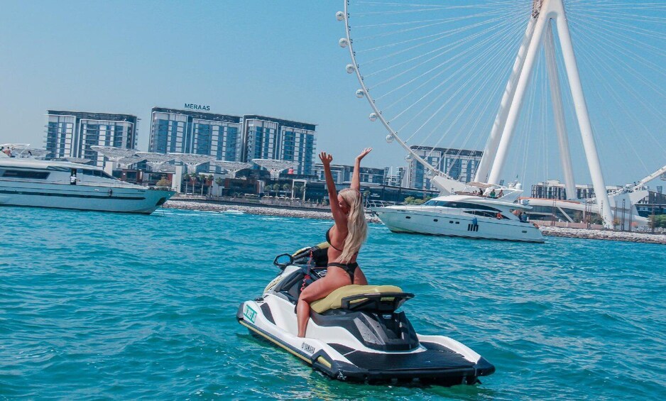 Picture 7 for Activity Dubai: Guided Jetski Ride with Dubai Eye and the Palm Views