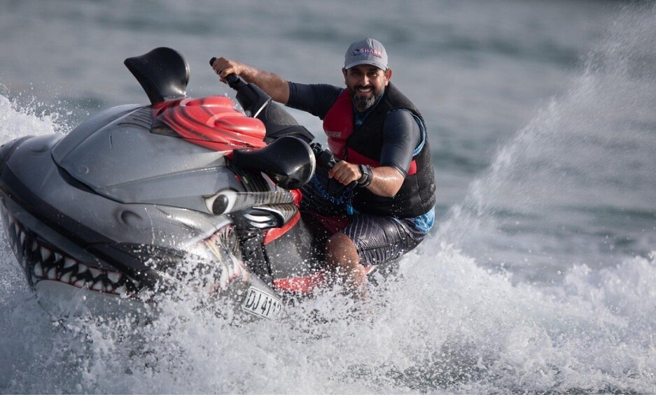 Picture 2 for Activity Dubai: Guided Jetski Ride with Dubai Eye and the Palm Views