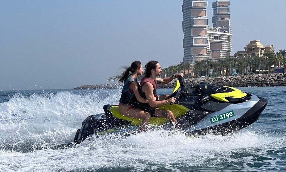 Picture 4 for Activity Dubai: Guided Jetski Ride with Dubai Eye and the Palm Views