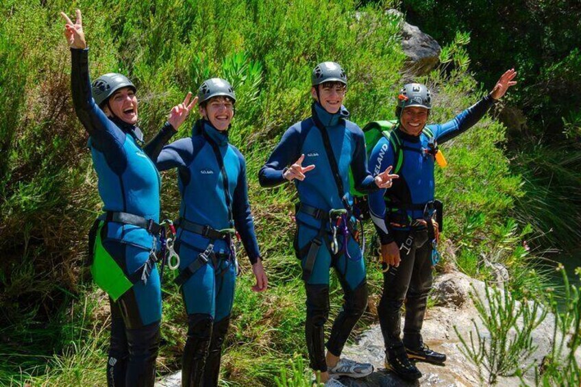 Canyoning Adventure Rio Verde in Granada