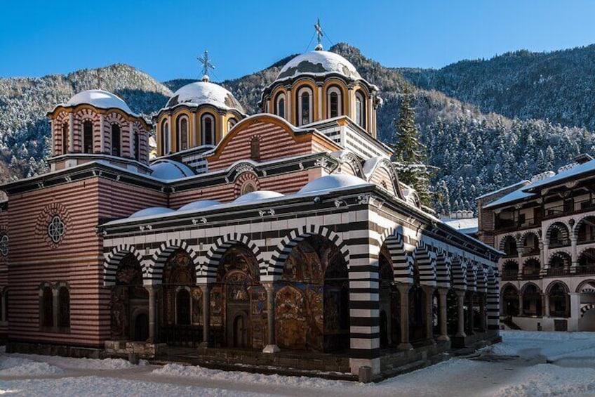 Full-Day Rila Monastery & Stob Pyramids Audio Private Tour from Sofia 