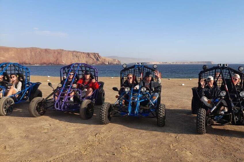 Mini Buggy in Paracas National Reserve
