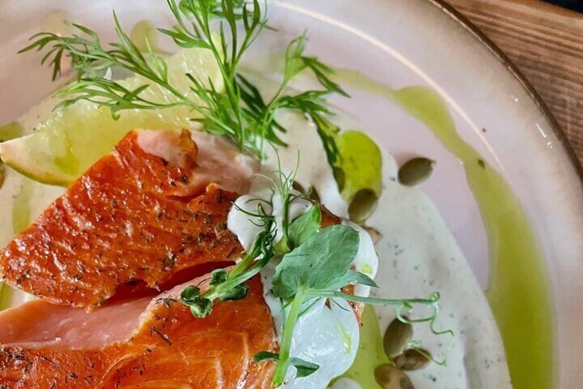 Smoked salmon