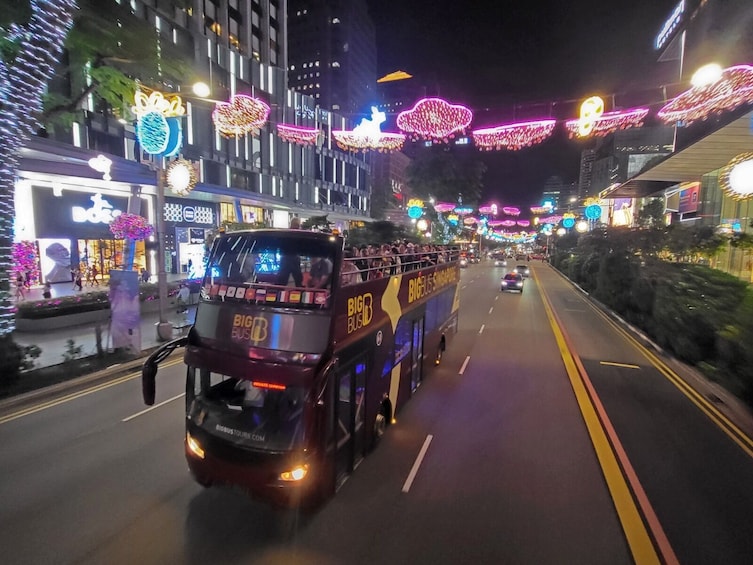 Big Bus Singapore Christmas Light-Up Tour