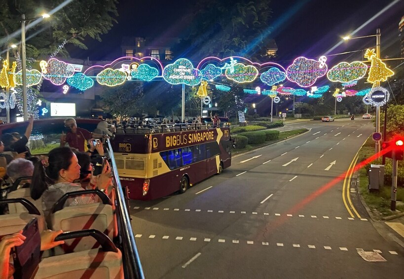 Big Bus Singapore Christmas Light-Up Tour