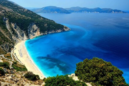 Kefalonia: Myrtosin ranta: Luolat & Myrtosin ranta