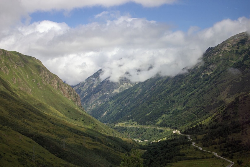 Discover 3 countries in one day. Andorra and France from Barcelona