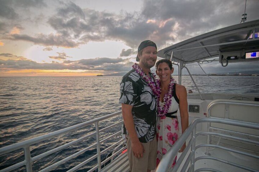 Sunset Cruise off the Waikiki Coast