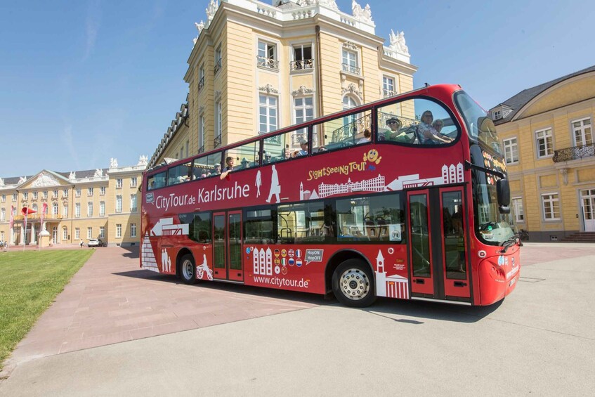 Picture 3 for Activity Karlsruhe: 24-Hour Hop-On Hop-Off Sightseeing Bus Ticket