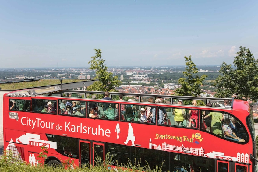 Picture 2 for Activity Karlsruhe: 24-Hour Hop-On Hop-Off Sightseeing Bus Ticket