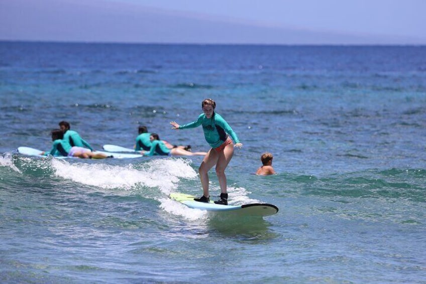 Group Surf Lesson in Lahaina