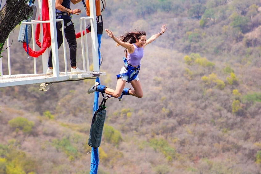 Picture 12 for Activity Santiago: Bungee Jumping at Cola de Caballo Park