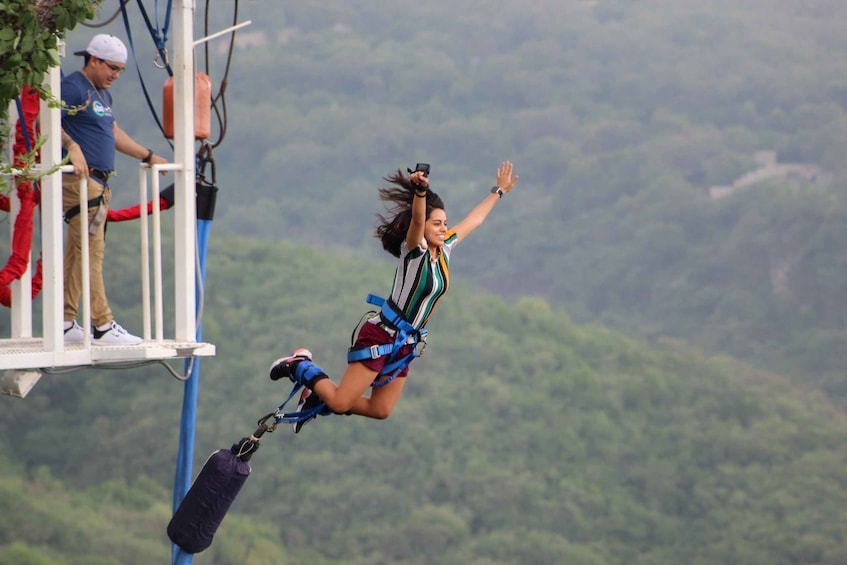 Picture 9 for Activity Santiago: Bungee Jumping at Cola de Caballo Park
