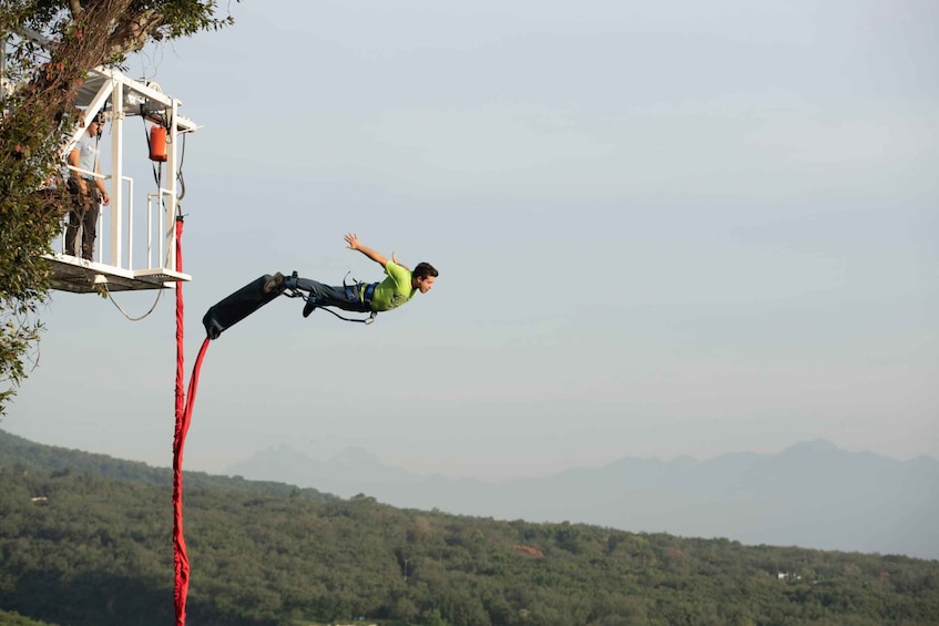 Picture 1 for Activity Santiago: Bungee Jumping at Cola de Caballo Park