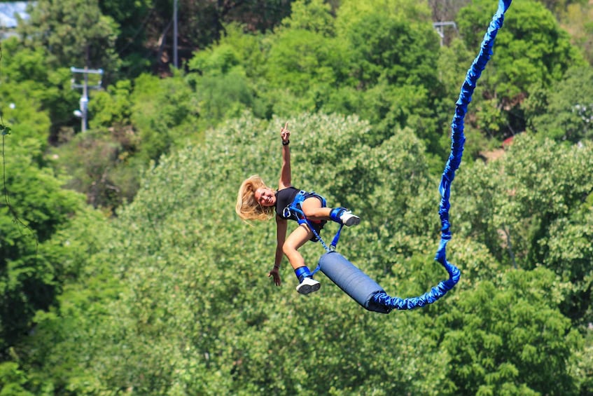 Picture 5 for Activity Santiago: Bungee Jumping at Cola de Caballo Park