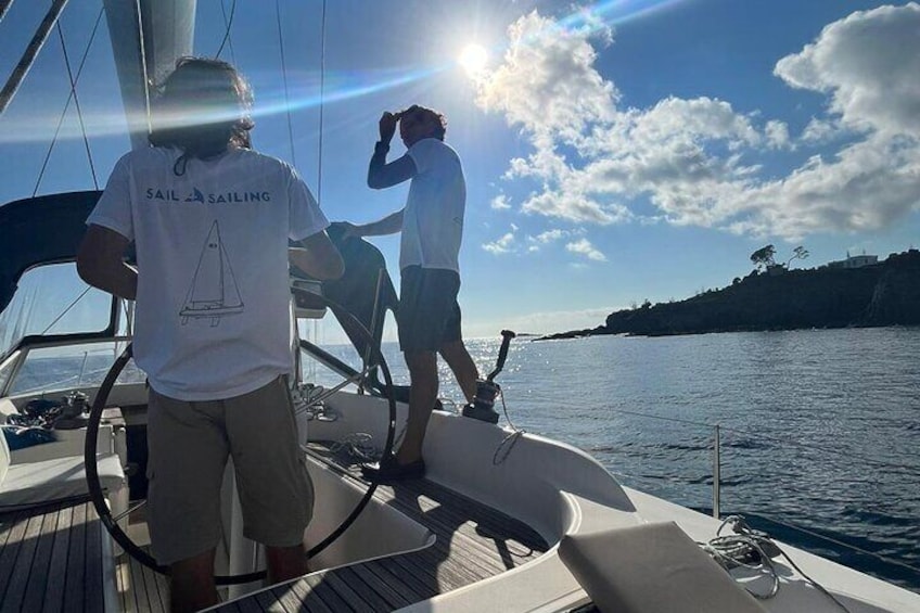 Sailboat trip from Ponta Delgada