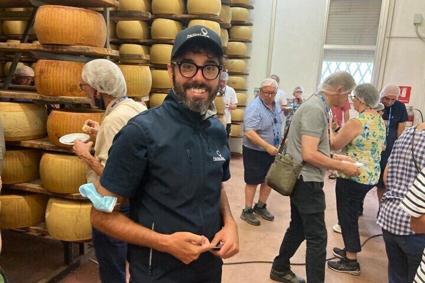 Parmigiano Cheese Factory Visit and Tasting