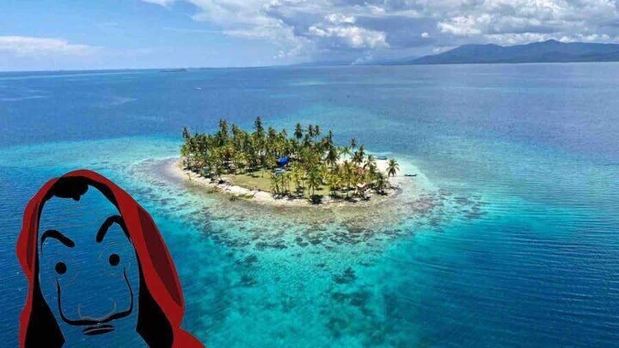 San Blas Money Heist Island Day tour - Visit 3-islands + Natural Pool