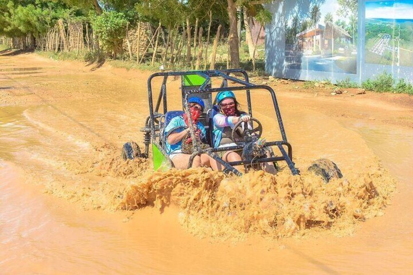 Half-Day Buggy Tour to Water Cave and Macao Beach