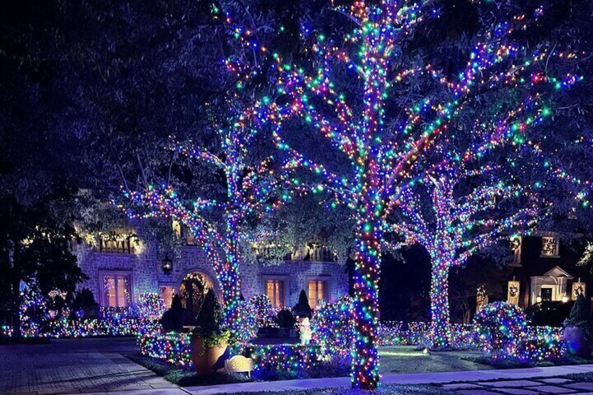 Dallas Christmas Lights Tour