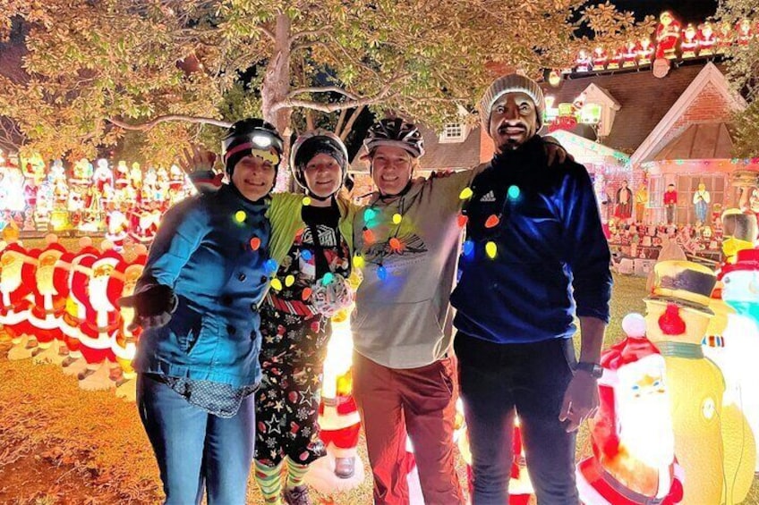 Dallas Bicycle Tours Holiday Light Ride