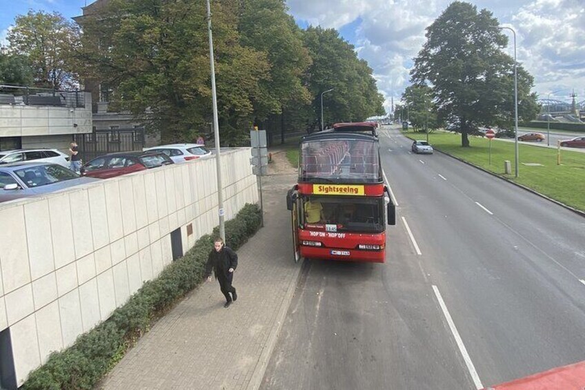 1 Day Riga Sightseeing Red Bus Hop On Hop Off