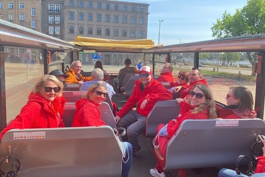 1 Day Riga Sightseeing Red Bus Hop On Hop Off