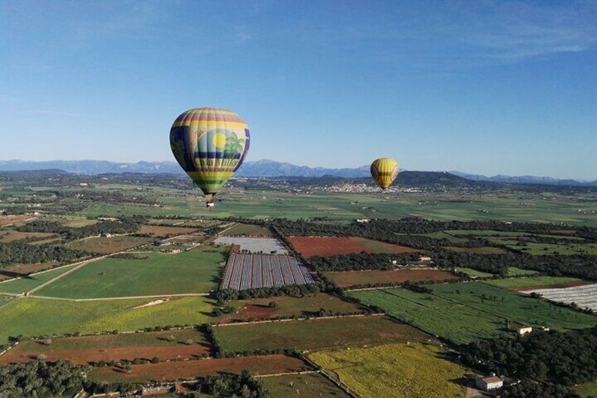 Private Balloon Flight Over Mallorca for Two People
