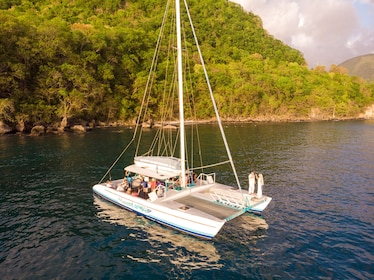 Soufriere Catamaran Excursies met Zip Lining